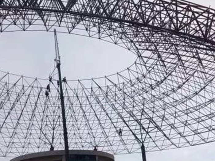 内江篮球馆球形网架厂家价格